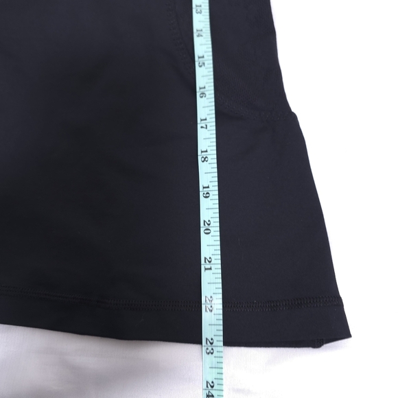 Lululemon Chaturanga Jacquard Mesh Panels Black Tank Size 4 - Picture 12 of 13